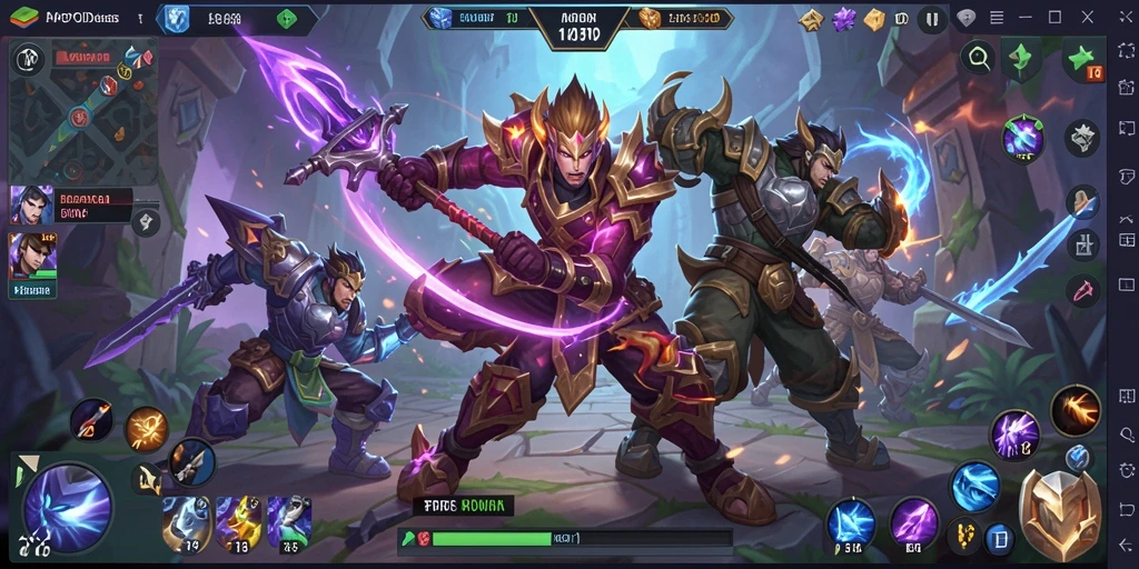 Gameplay seru MPOID yang penuh aksi dan strategi.