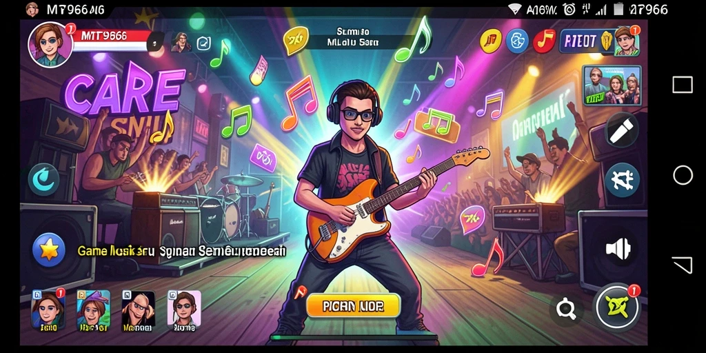 Tampilan gameplay MT966 yang interaktif dan memukau.