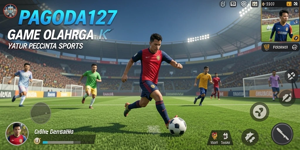 Screenshot PAGODA127 menampilkan gameplay olahraga yang mendebarkan.