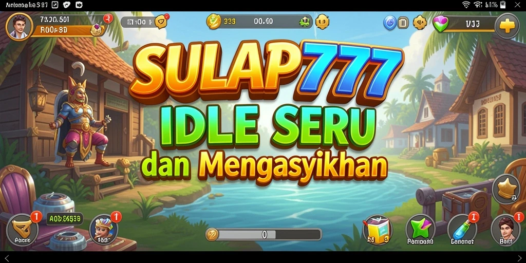 Screenshot SULAP777 menampilkan gameplay Idle yang menarik dan mengasyikkan.