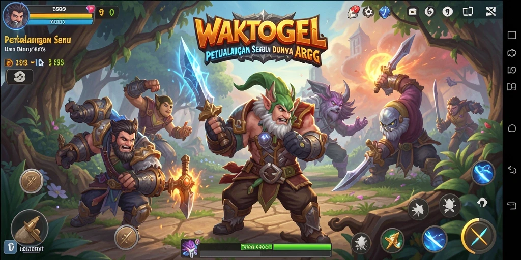 Gameplay seru WAKTOGEL di dunia ARPG yang menantang.